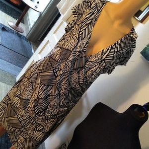 Wrap style lightweight dress